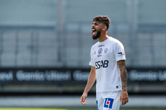 Brages Nicolas Gianini Dantas reagerar