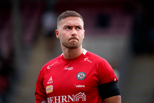 Örebros målvakt Mergim Krasniqi deppar