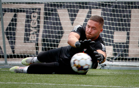 Örebros målvakt Mergim Krasniqi