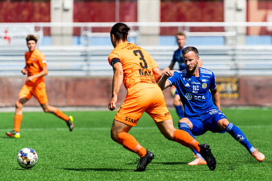 AFC Eskilstunas Abdelkarim Mammar Chaouche och Sundsvalls