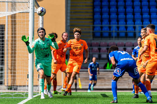 AFC Eskilstunas målvakt Noel Törnqvist