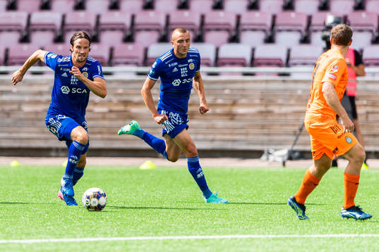 Sundsvalls Linus Hallenius och Dennis Olsson