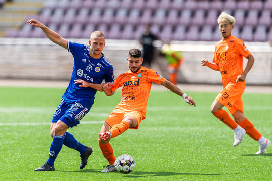 Sundsvalls Erik Andersson och AFC Eskilstunas André