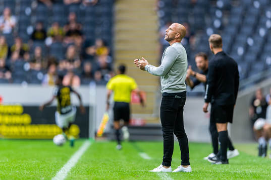Kalmars tränare Henrik Rydström