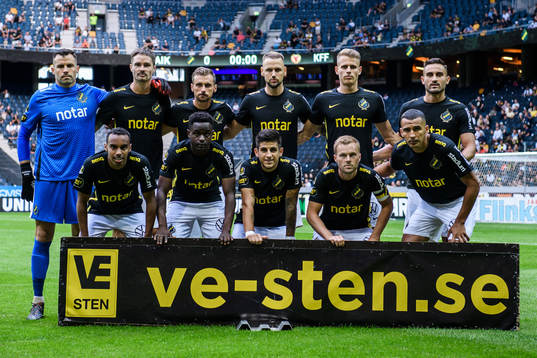 s startelva bestående av målvakt Budimir Janošević,