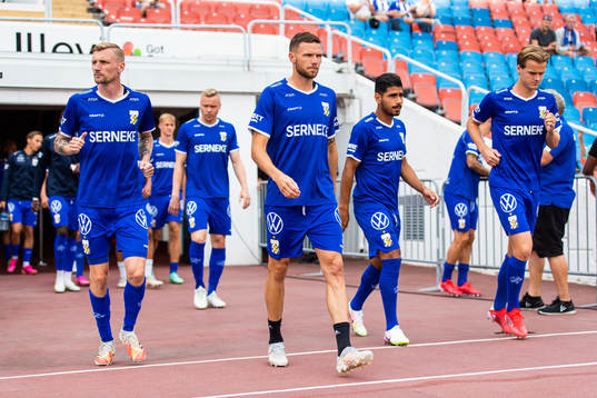IFK Göteborgs Sebastian Eriksson, Marcus Berg och August