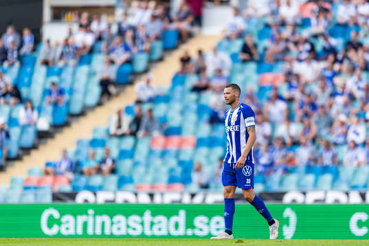 IFK Göteborgs Marcus Berg deppar