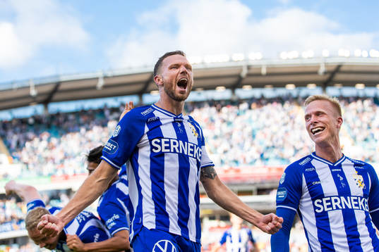 IFK Göteborgs Marcus Berg jublar