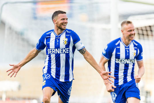 IFK Göteborgs Marcus Berg jublar