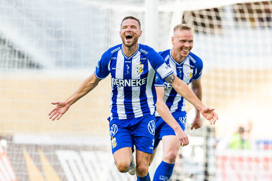 IFK Göteborgs Marcus Berg jublar
