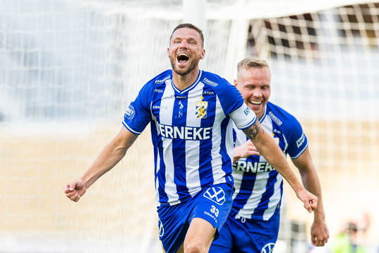 IFK Göteborgs Marcus Berg jublar