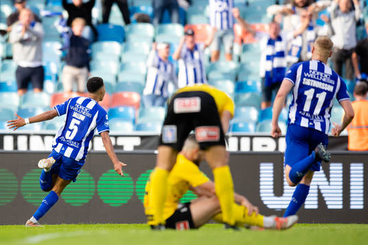 IFK Göteborgs Alexander Jallow jublar