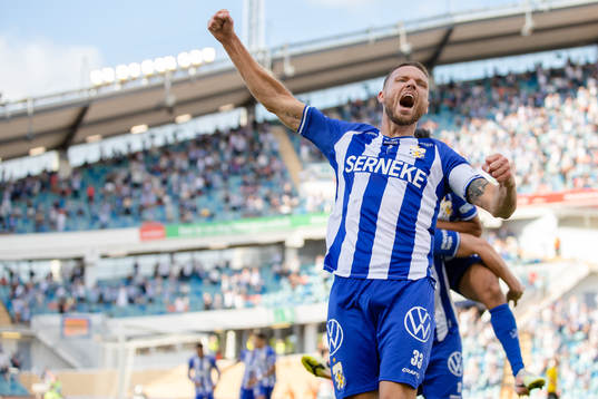 IFK Göteborgs Marcus Berg jublar