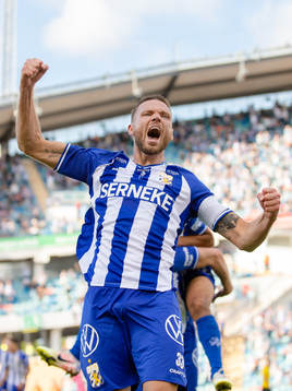 IFK Göteborgs Marcus Berg jublar