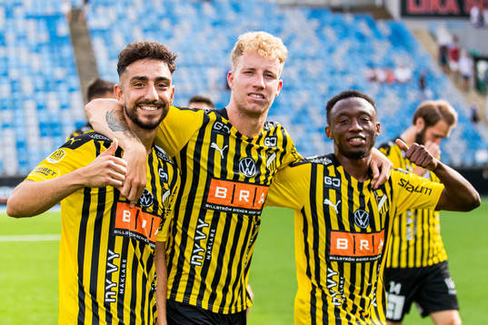 Häckens Daleho Irandust, Samuel Gustafson och Benie Adama