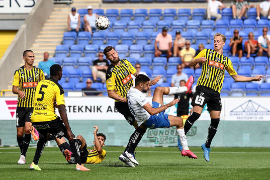 IFK Norrköpings Kristoffer Khazeni och Häckens Gustav