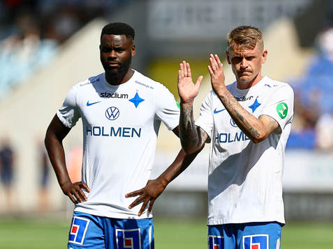 IFK Norrköpings Maic Sema och Ari Skúlason