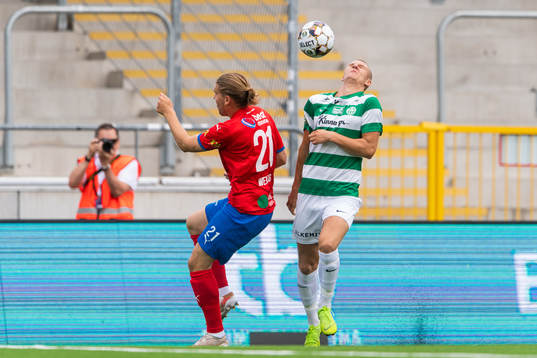 Helsingborgs Charlie Weberg och Västerås William Videhult