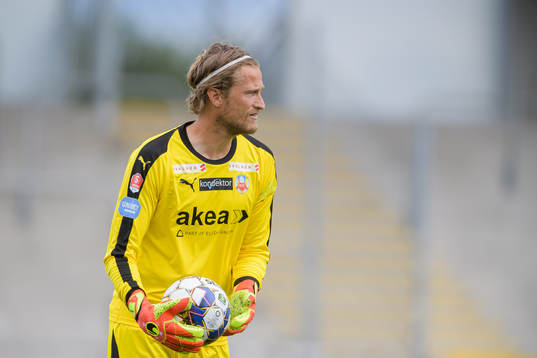 Helsingborgs målvakt Anders Lindegaard