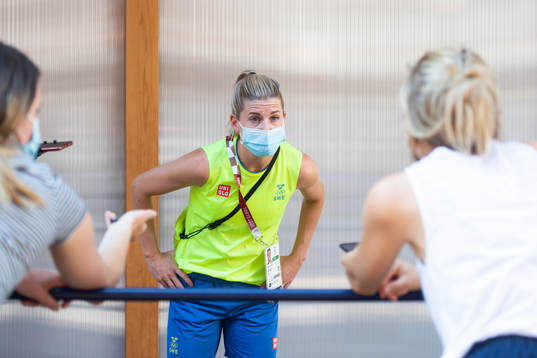 Olivia Schough of the Swedish national women´s fotball team