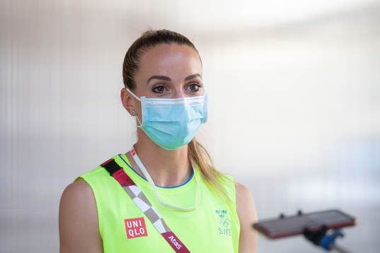 Kosovare Asllani of the Swedish national women´s fotball