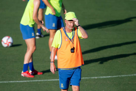 Peter Gerhardsson, head coach, of the Swedish national