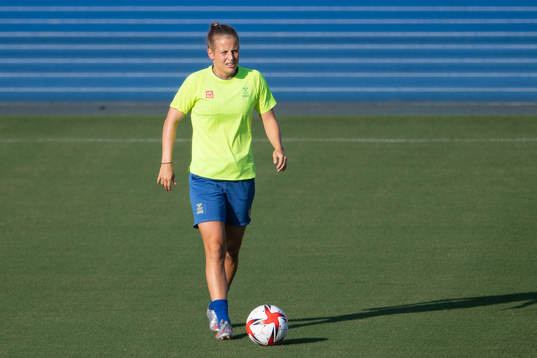 Anna Anvegård of the Swedish national women’s football