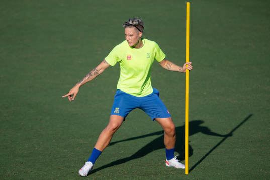 Lina Hurtig of the Swedish national women’s football team