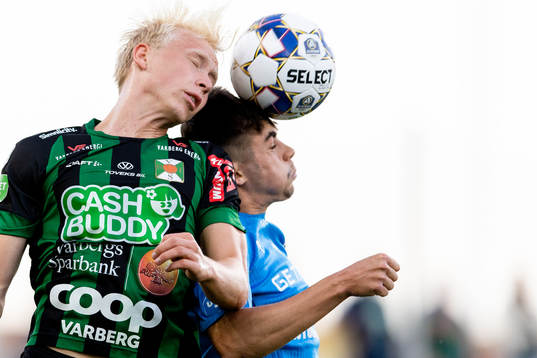 Varbergs André Boman och Halmstads Emil Tot Wikström