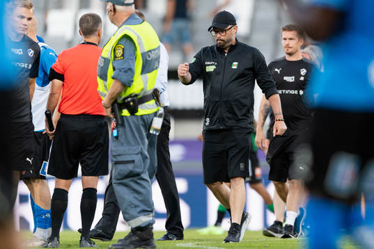 Varbergs tränare Joakim Persson