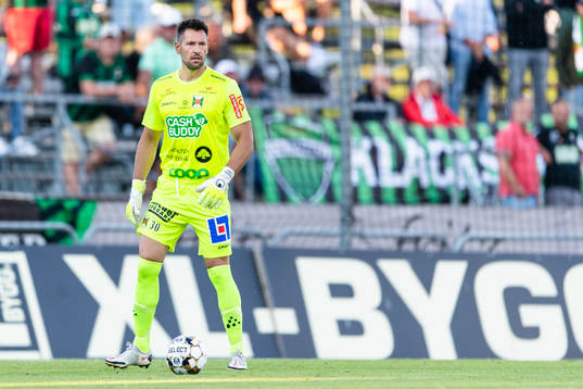 Varbergs målvakt Stojan Lukic