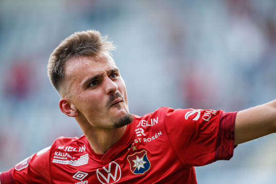 Örgrytes Ajdin Zeljkovic jublar