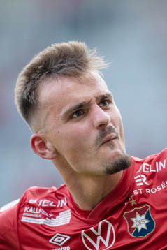 Örgrytes Ajdin Zeljkovic jublar