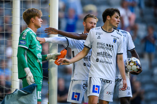 Sirius målvakt Hannes Sveijer deppar