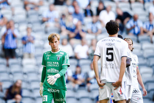 Sirius målvakt Hannes Sveijer deppar