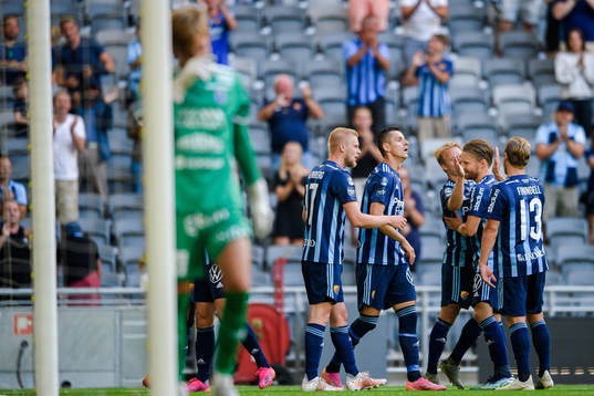 Djurgårdens Kalle Holmberg , Haris Radetinac , Elliot
