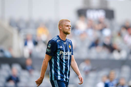 Djurgårdens Kalle Holmberg deppar