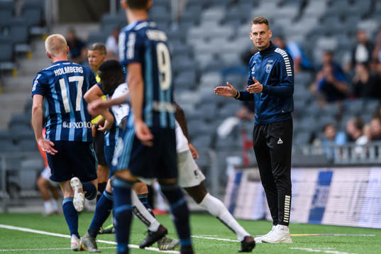 Sirius Sirius tränare Daniel Bäckström