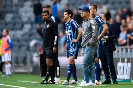 Djurgårdens tränare Kim Bergstrand