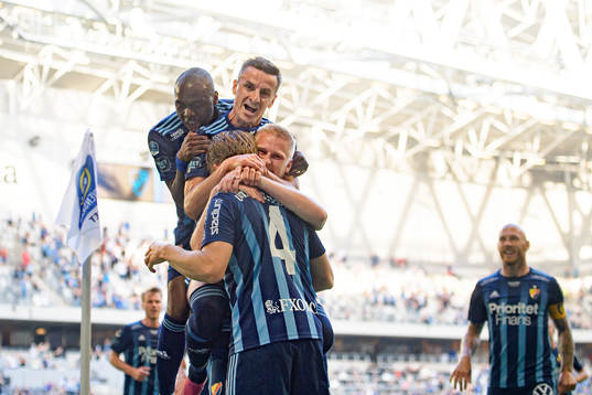 Djurgårdens Edward Chilufya , Haris Radetinac , Kalle