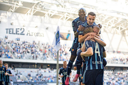 Djurgårdens Edward Chilufya , Haris Radetinac , Kalle