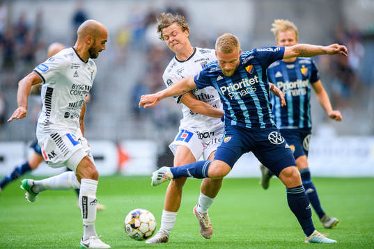 Sirius Herman Sjögrell och Djurgårdens Nicklas Bärkroth