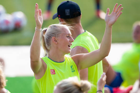Stina Blackstenius of the Swedish national women's football