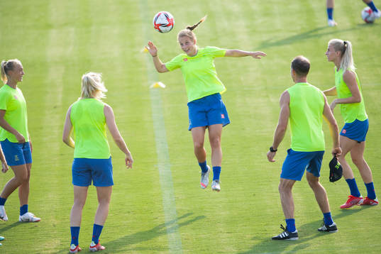 Anna Anvegård of the Swedish national women's football