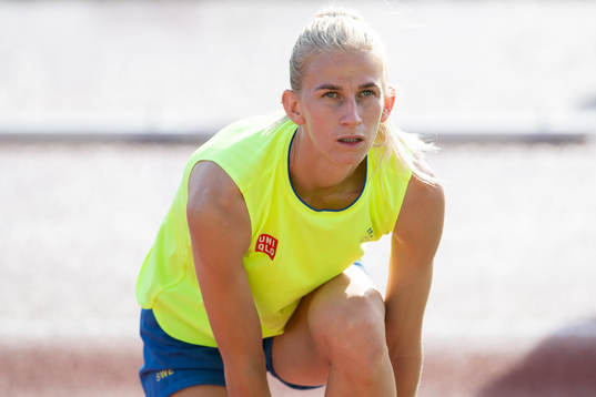 Sofia Jakobsson of the Swedish national women's football