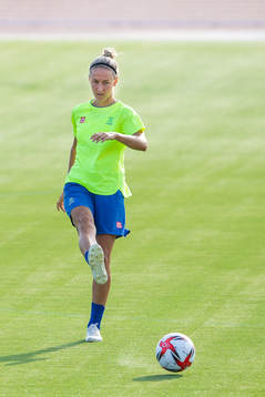 Emma Kullberg of the Swedish national women's football team
