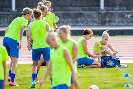 Sofia Jakobsson of the Swedish national women's football