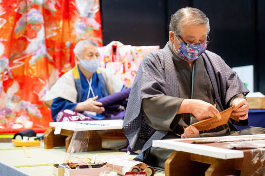 Men doing Kimonos