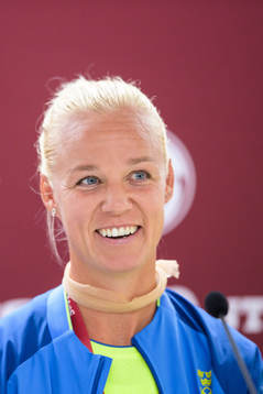 Caroline Seger of the Swedish national women's football