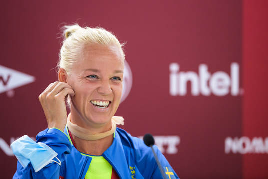 Caroline Seger of the Swedish national women's football